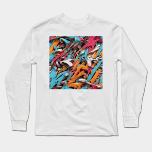 Graffiti of Freedom V1 Long Sleeve T-Shirt